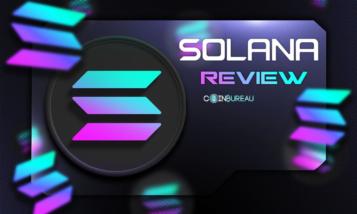 Conceptual image representing Solana, BNB, and Ethereum stablecoin growth from 2023 to 2025, featuring digital coins and blockchain network graphics without specific price numbers.