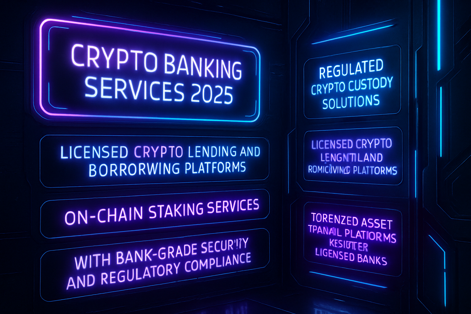 Crypto Banking Services 2025: Trends in Custody, Lending, and Staking from Licensed Banks