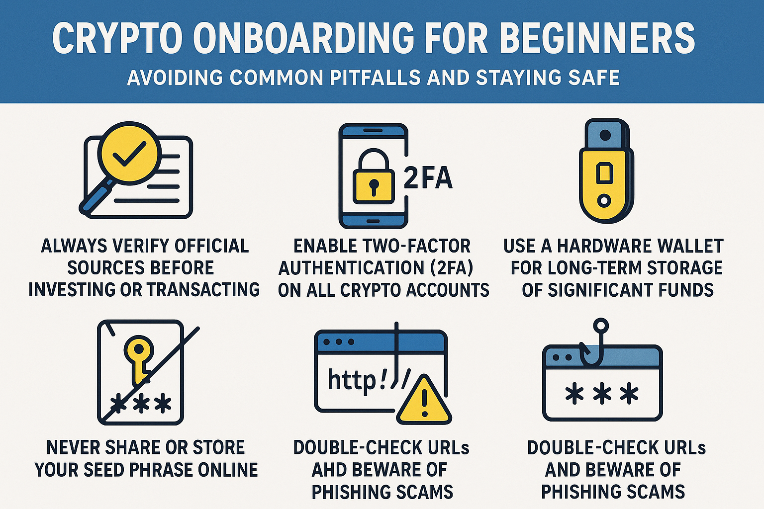 Crypto Onboarding for Beginners: Avoiding Common Pitfalls and Staying Safe