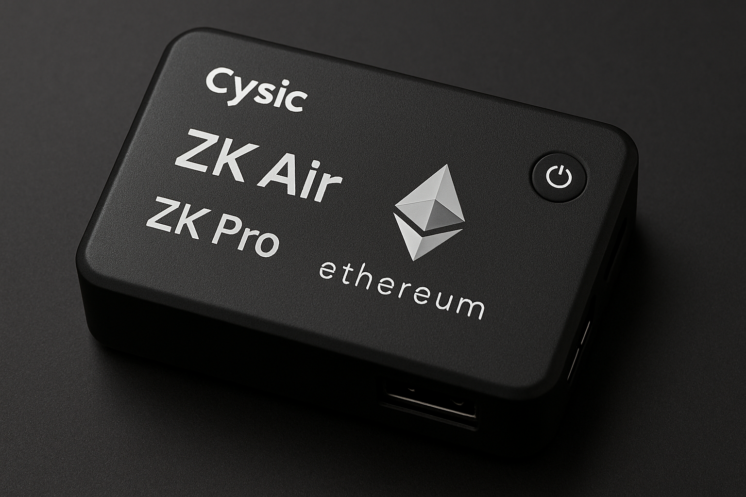 Cysic ZK Air and ZK Pro hardware devices accelerating zero-knowledge proof generation for Ethereum Layer 2 rollups