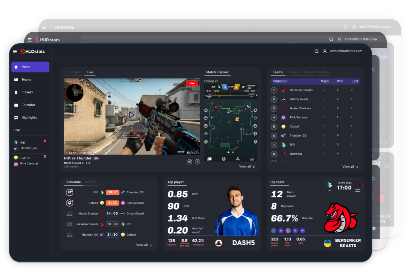 AI analytics dashboard for esports betting