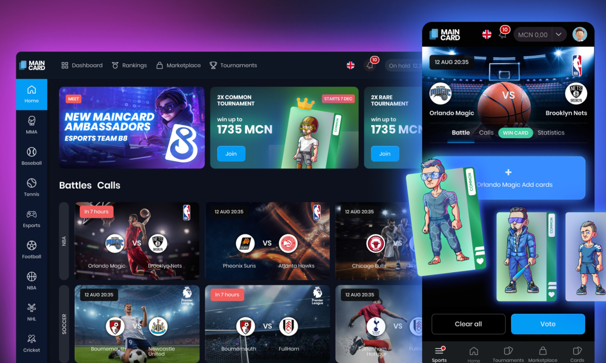 Esports crypto news dashboard