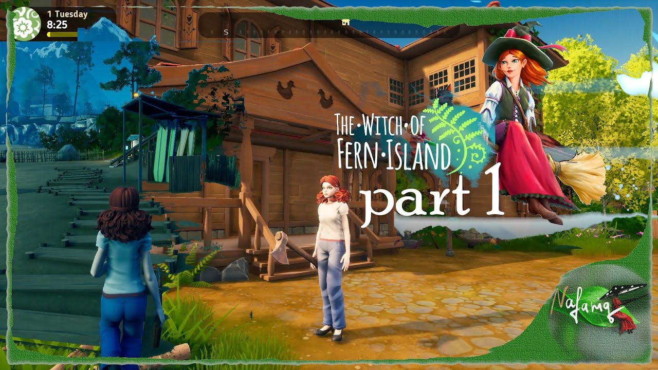 The Witch of Fern Island gameplay