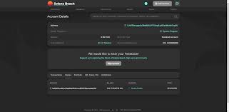 Xray Solana staking interface