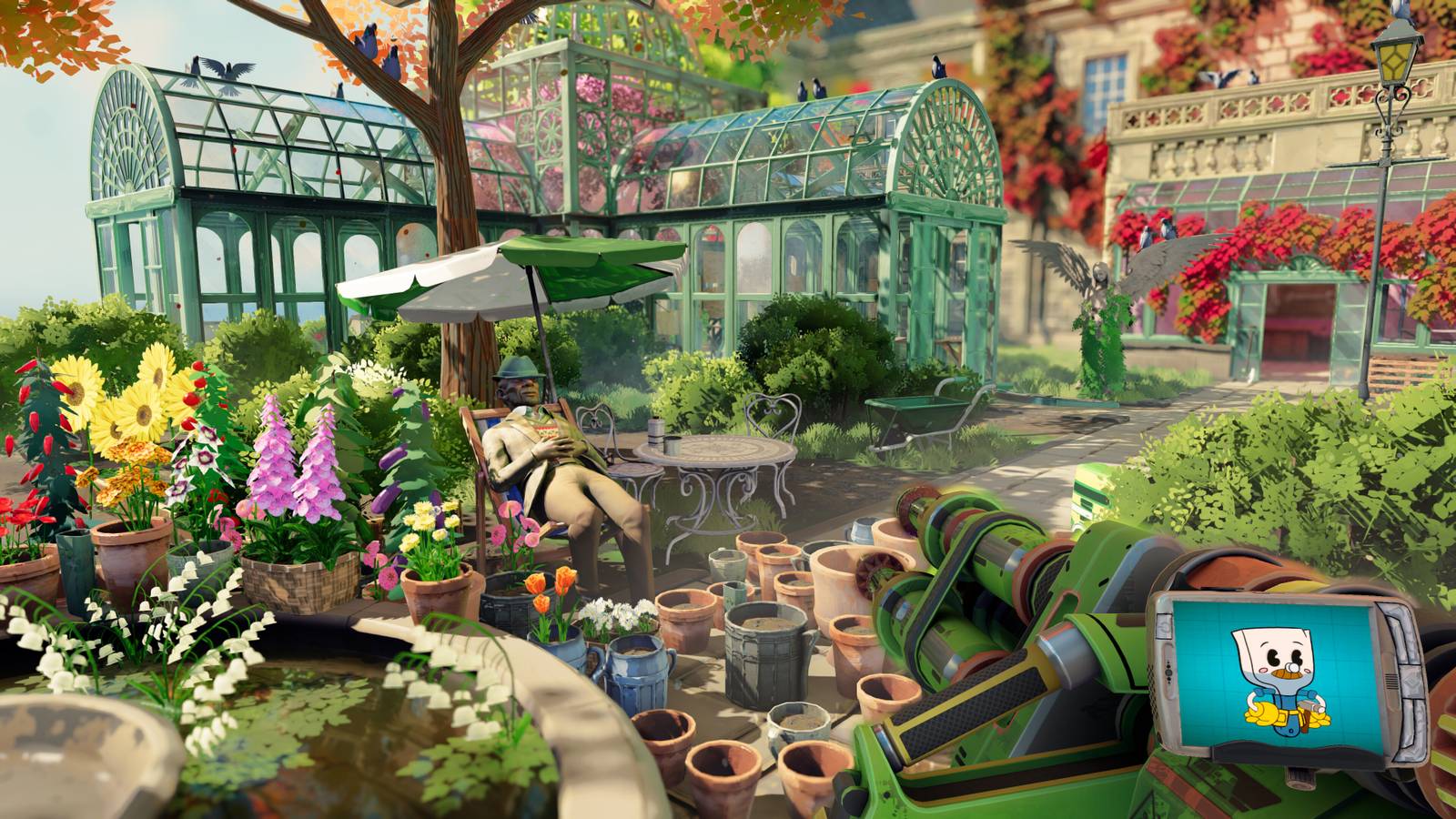 Decay of Opulence indie game mansion screenshot