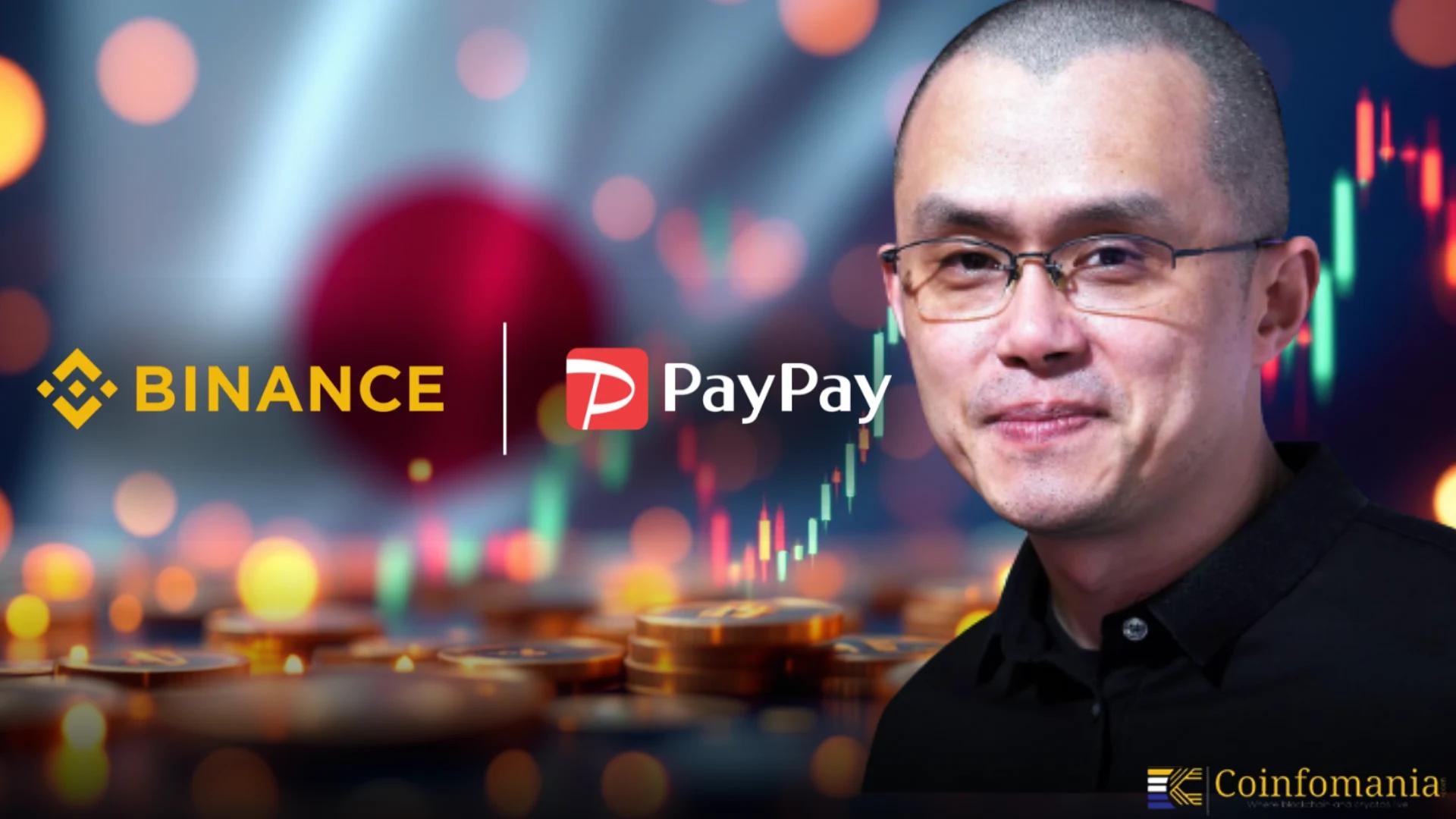 PayPay and Binance Japan partnership announcement