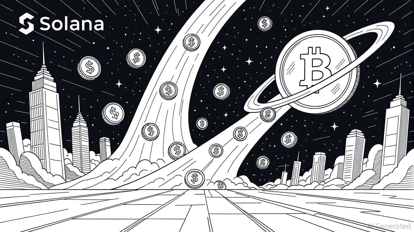 USDC minting event trading volume chart