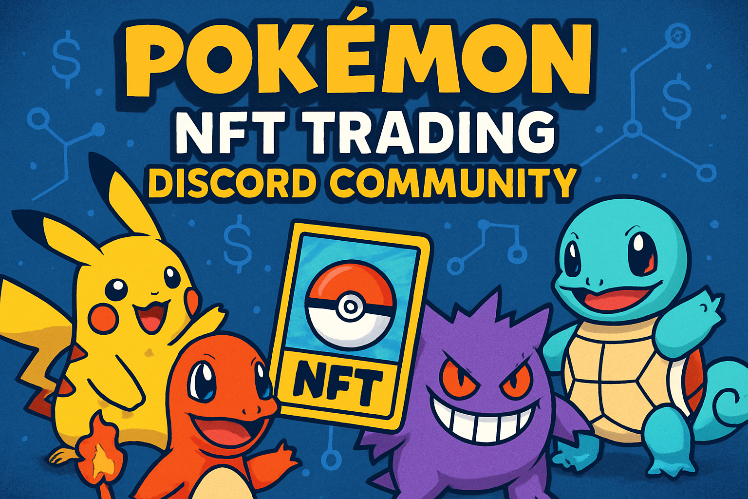 Pokémon NFT trading Discord community