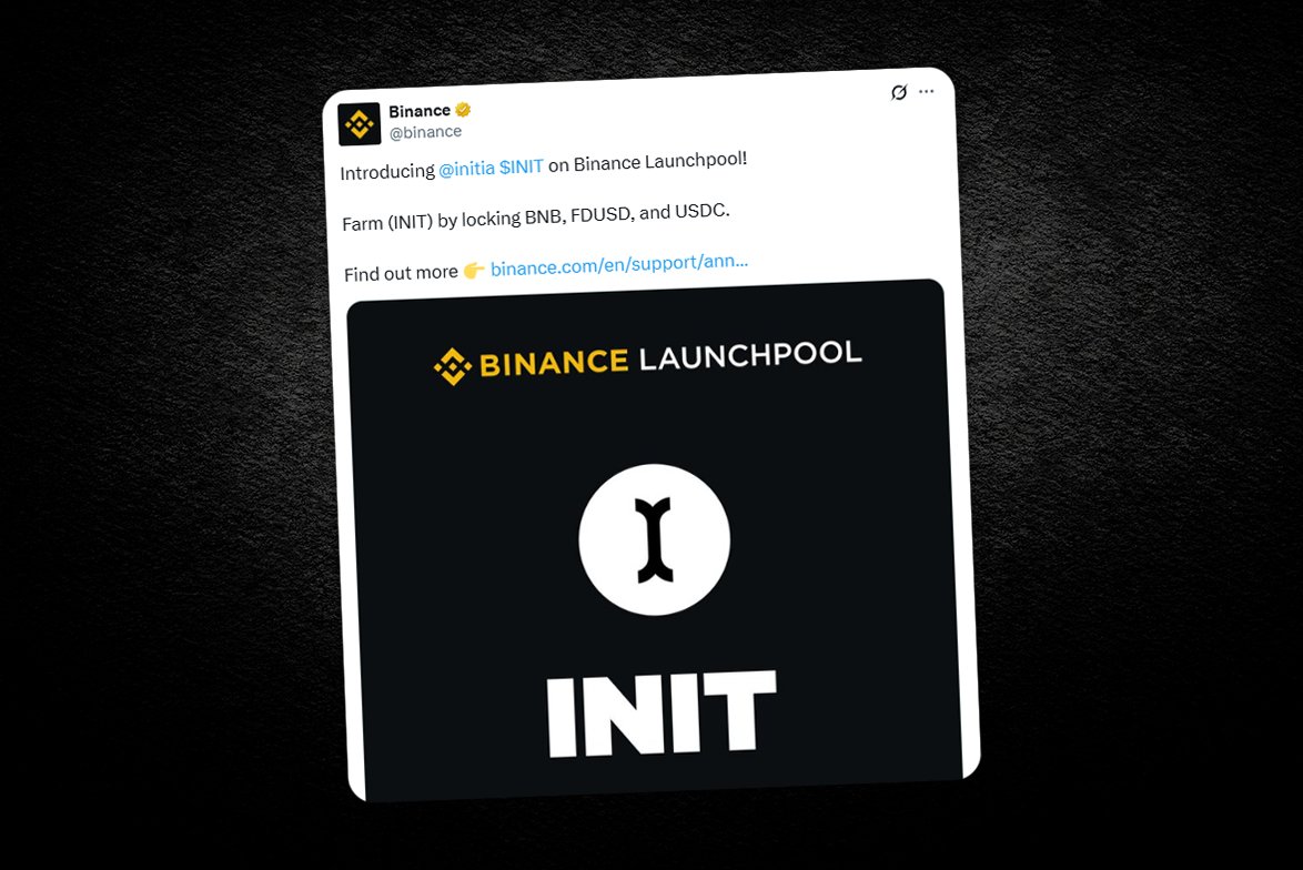 Binance official airdrop announcement