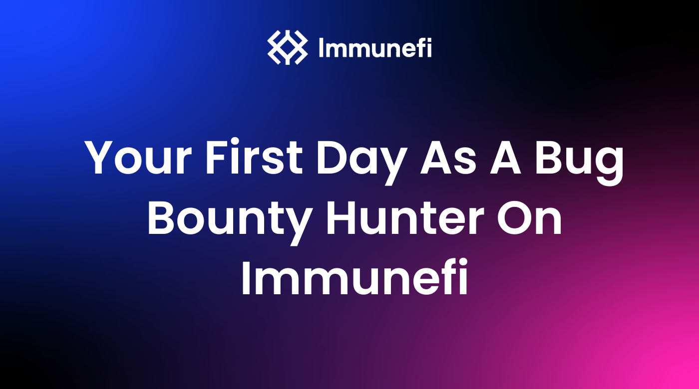 Immunefi bug bounty platform