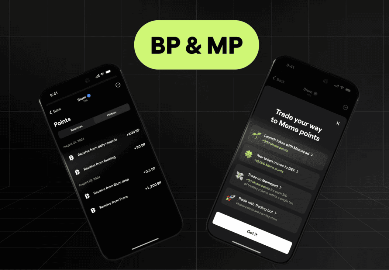 Blum TON Telegram mini app screenshot