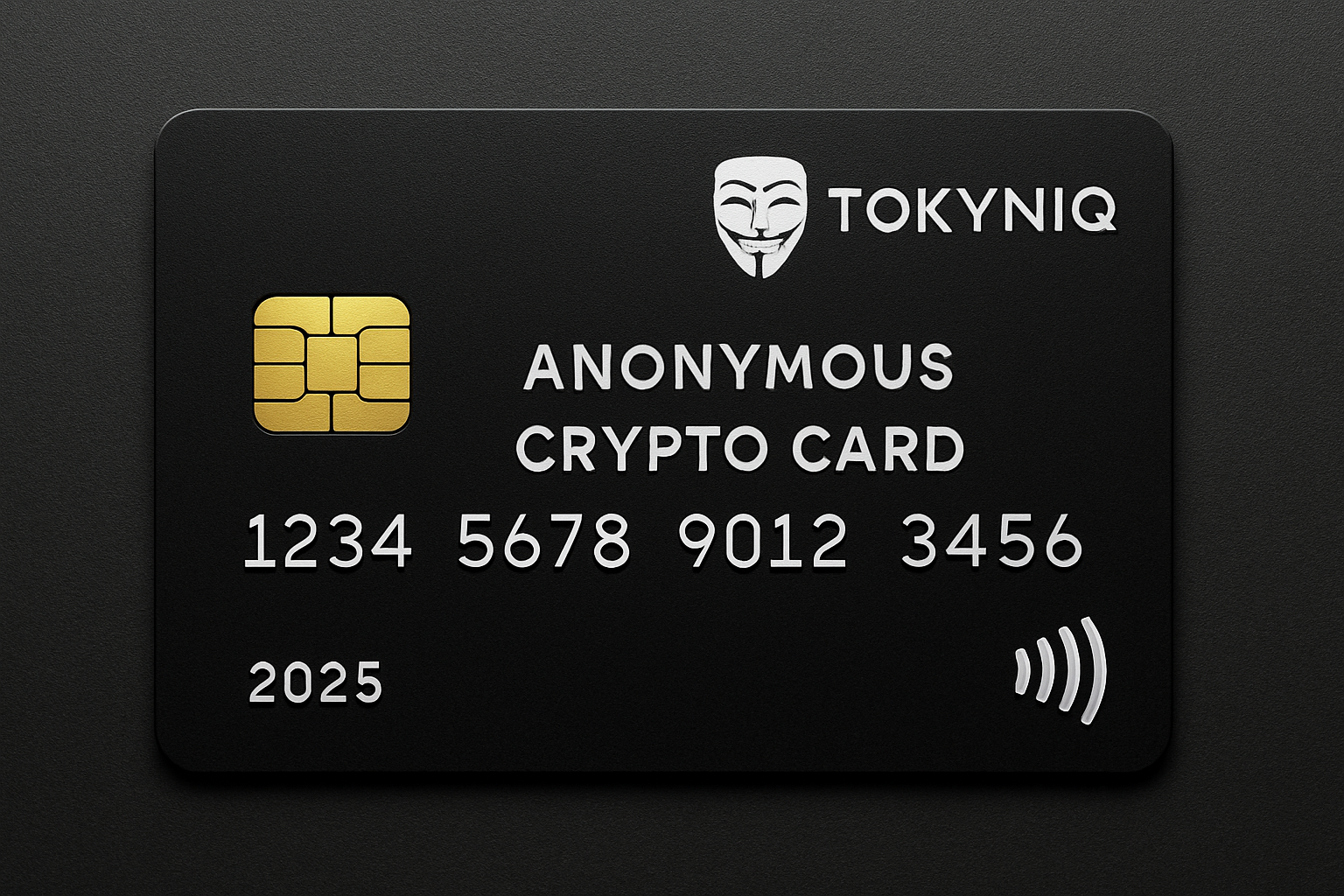 Tokyniq Anonymous Crypto Card 2025