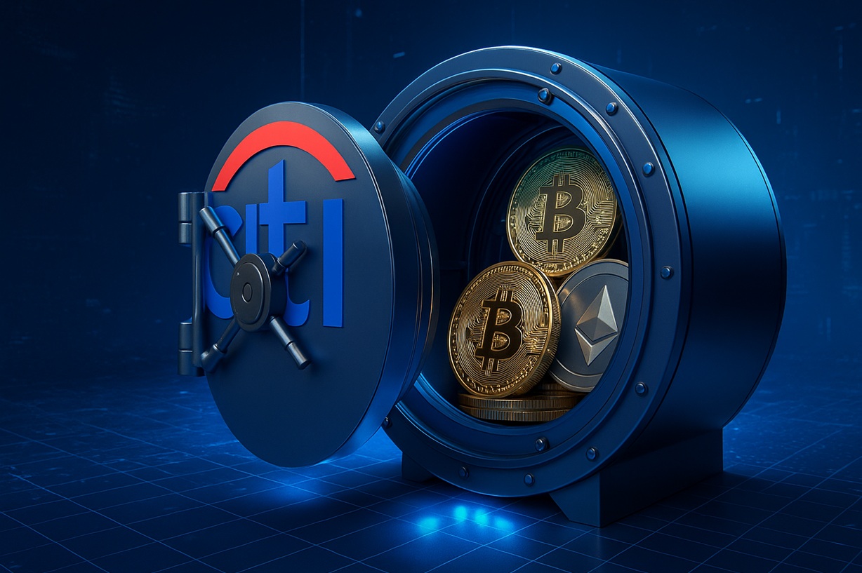 Citi regulatory compliance crypto custody