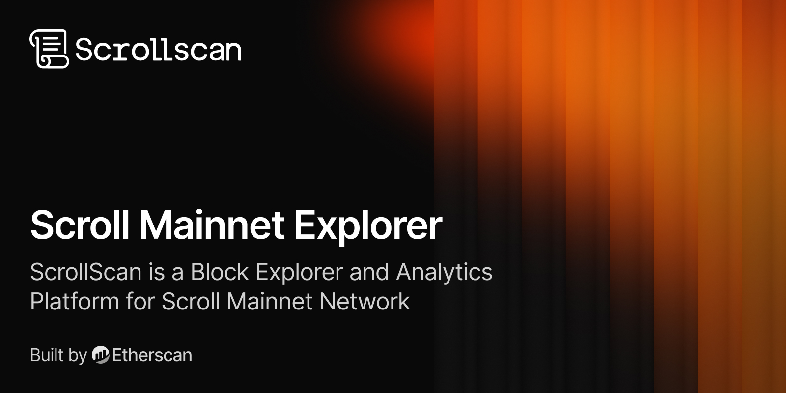 Scroll zkEVM explorer