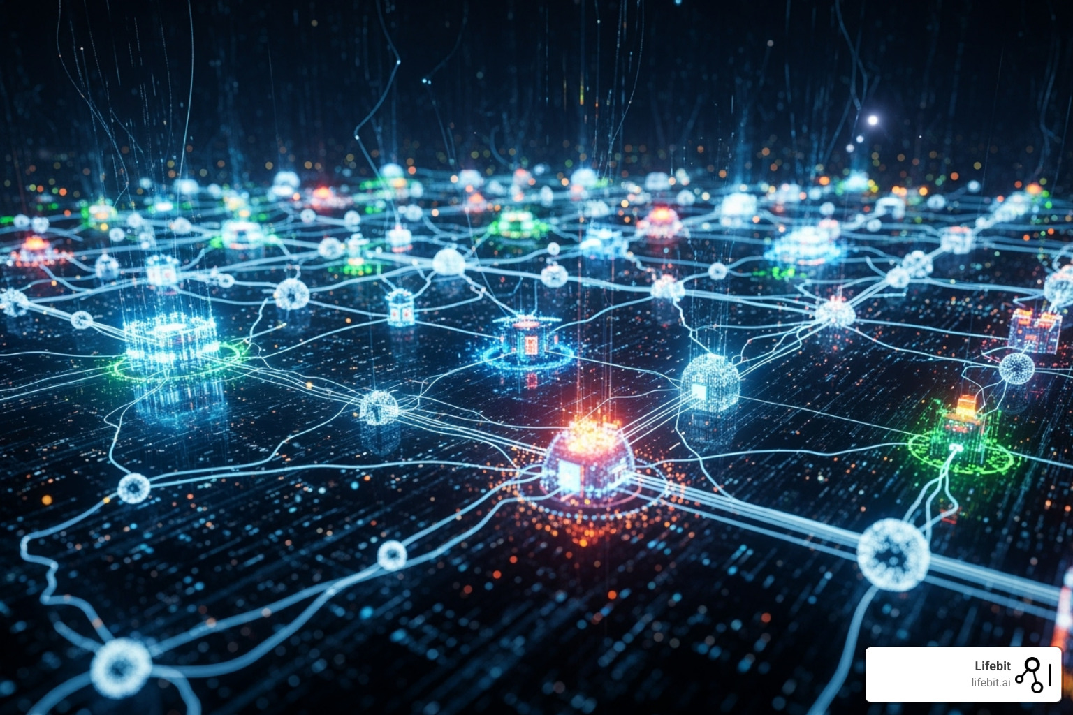 AI training decentralized global network