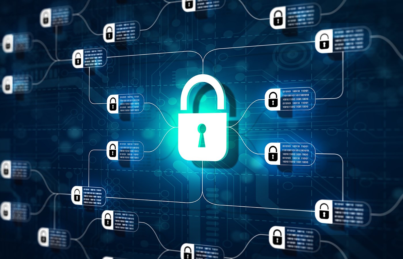 blockchain KYC AML identity verification icon