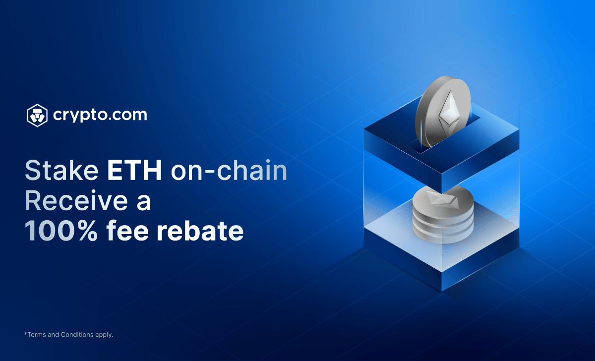 user receiving crypto rebate