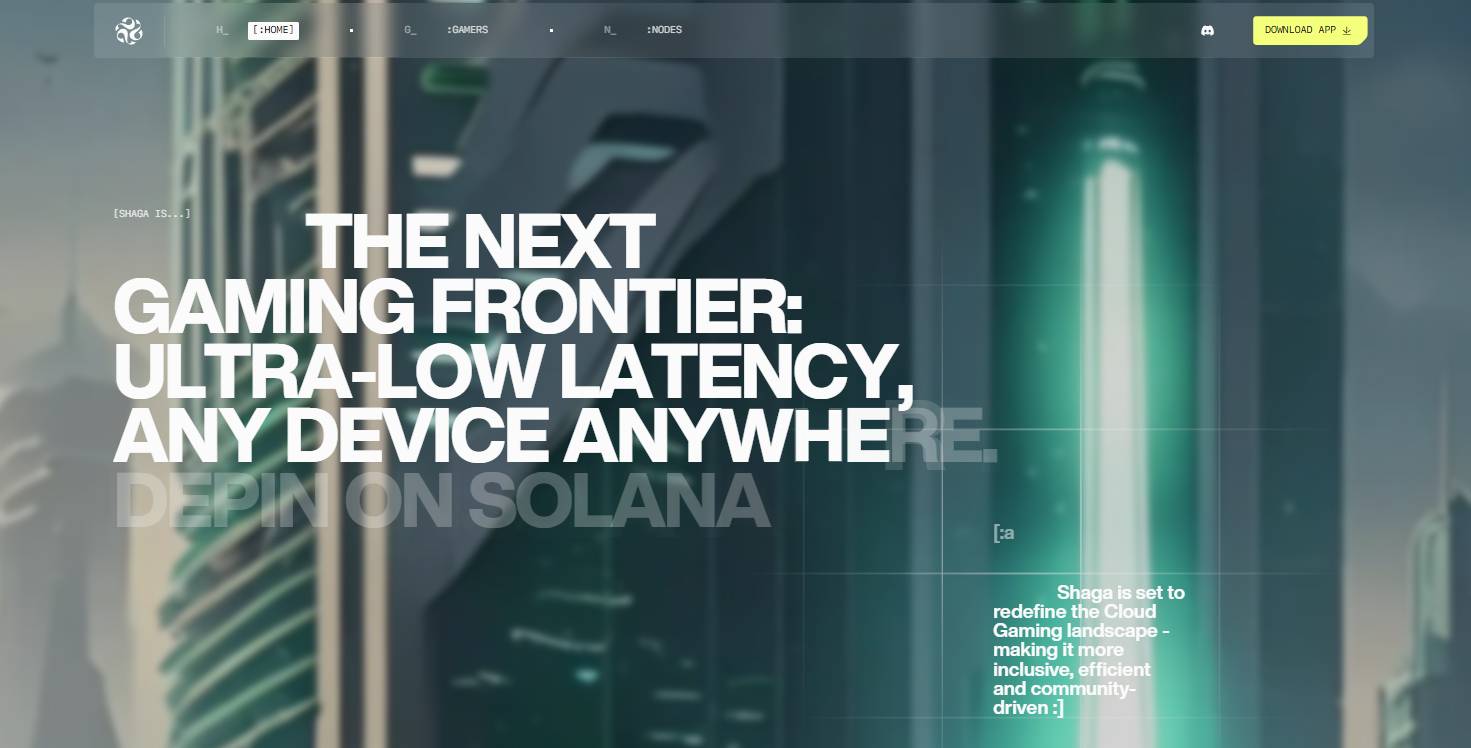 Shaga Solana project