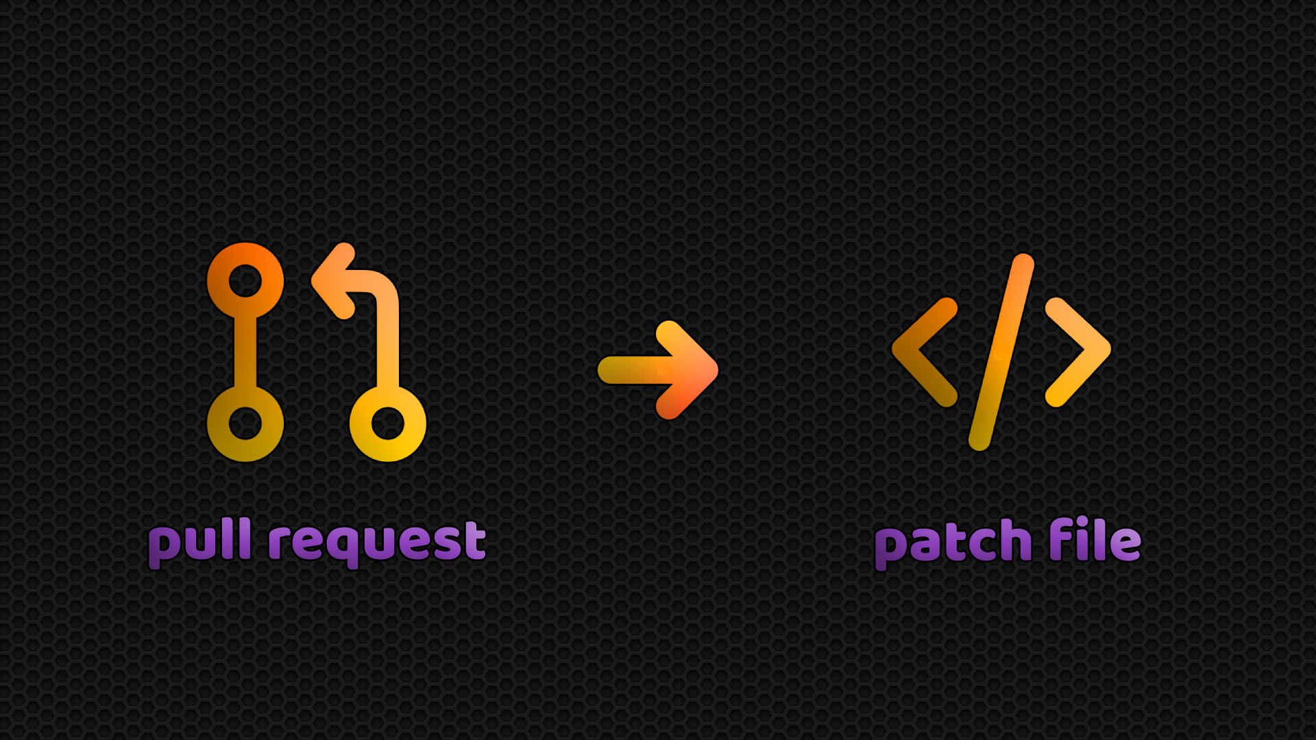 GitHub pull request merged icon
