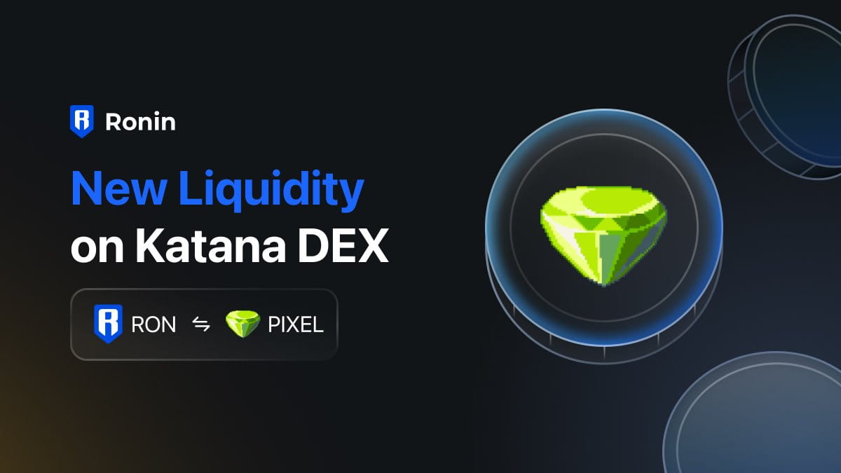 Koi Finance Ronin DEX liquidity pool
