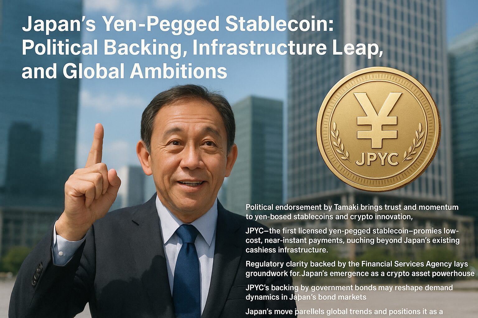 JPYC cross-border settlement blockchain