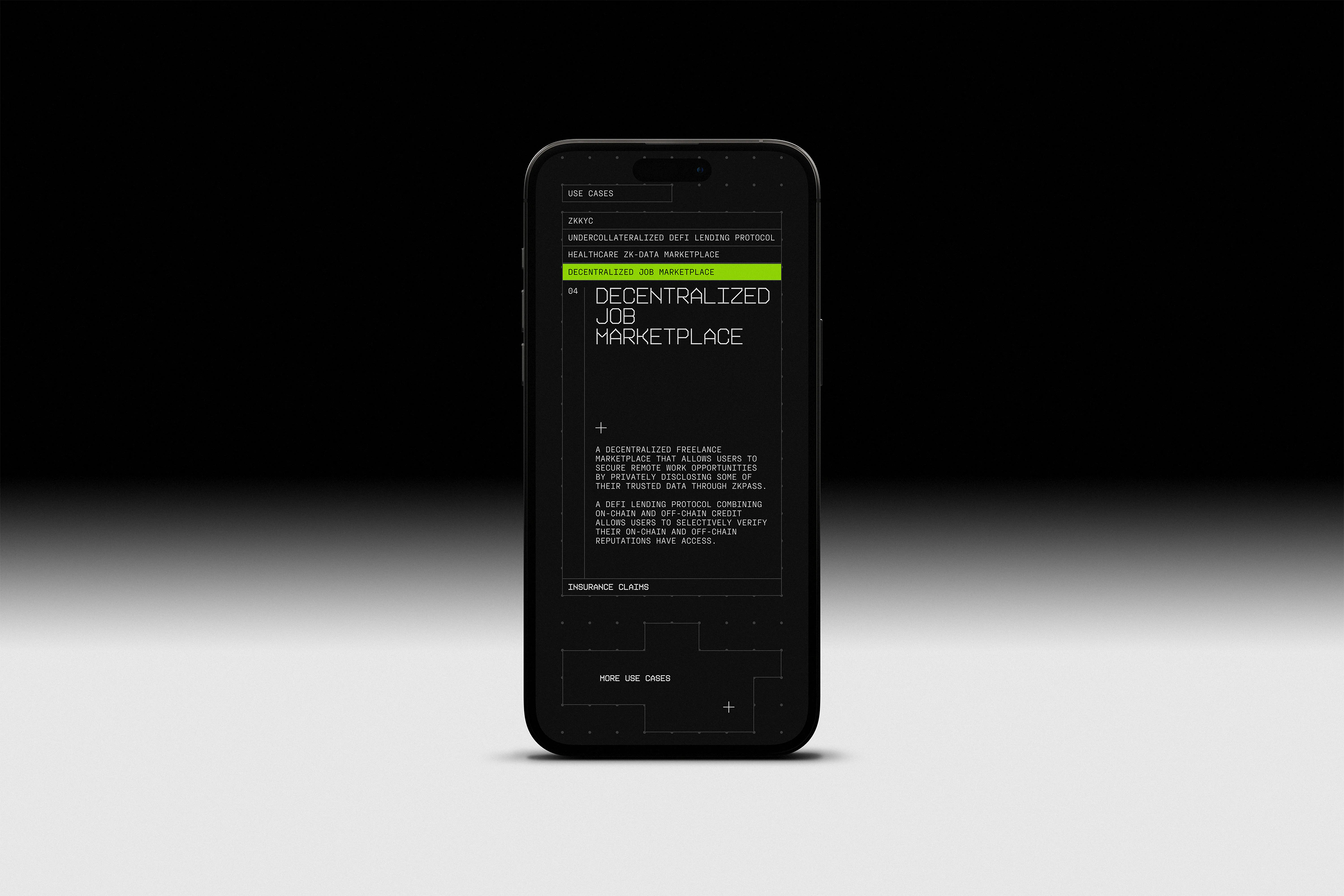 zkPass decentralized identity app interface