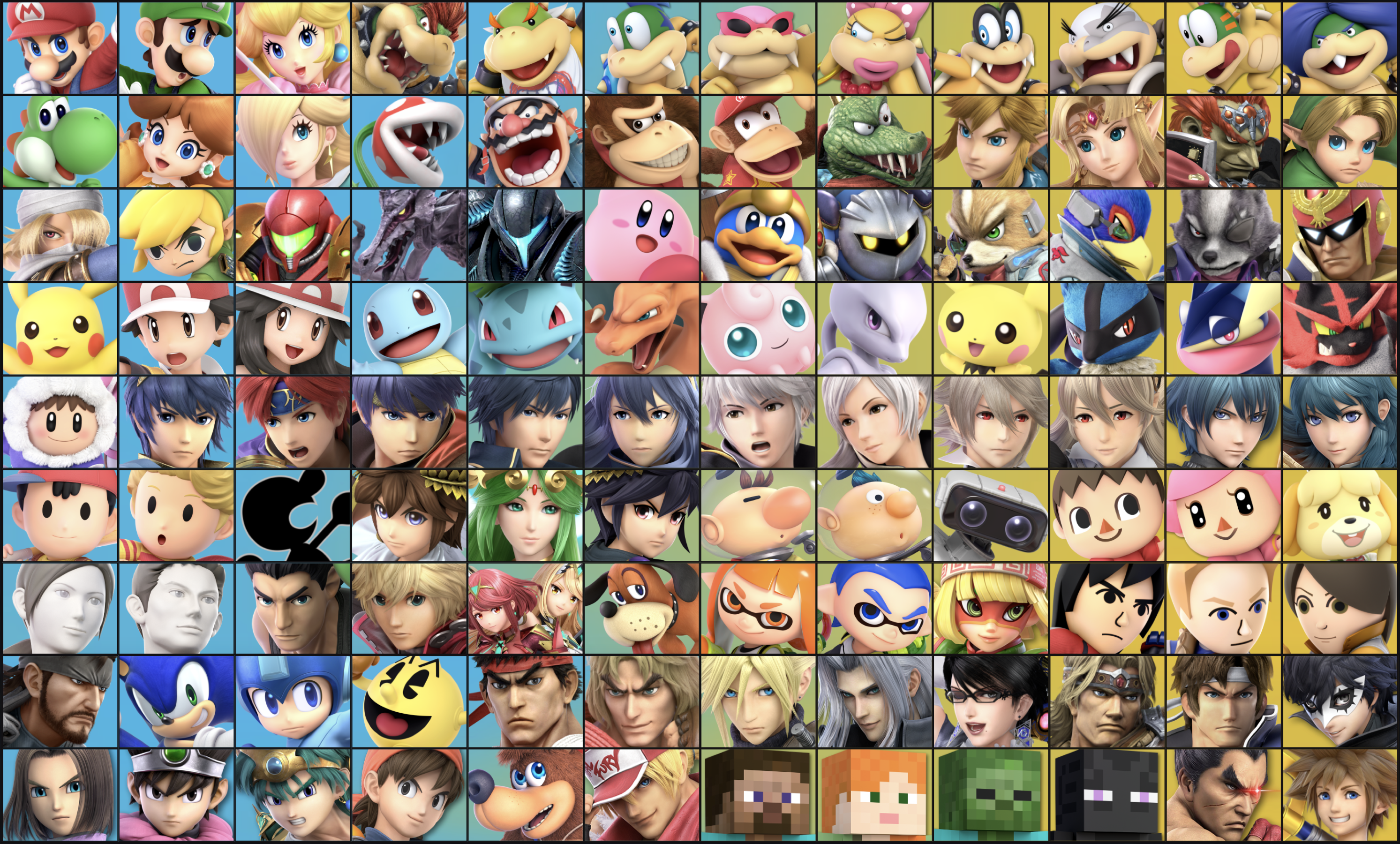 Super Smash Bros. Ultimate character roster