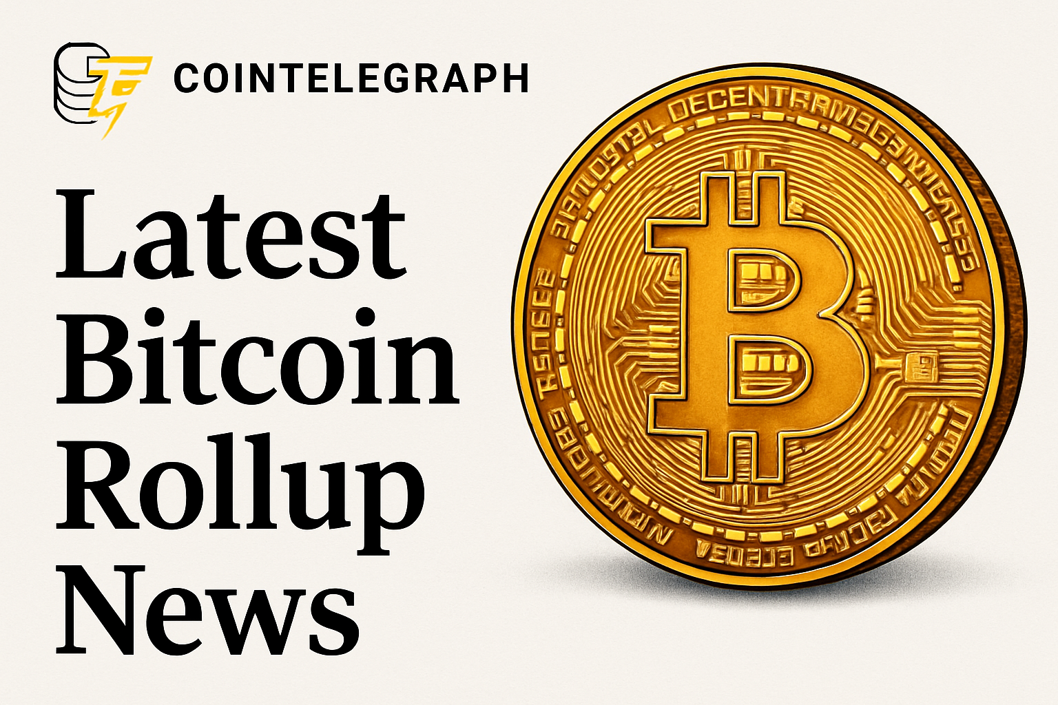 latest Bitcoin rollup news Cointelegraph