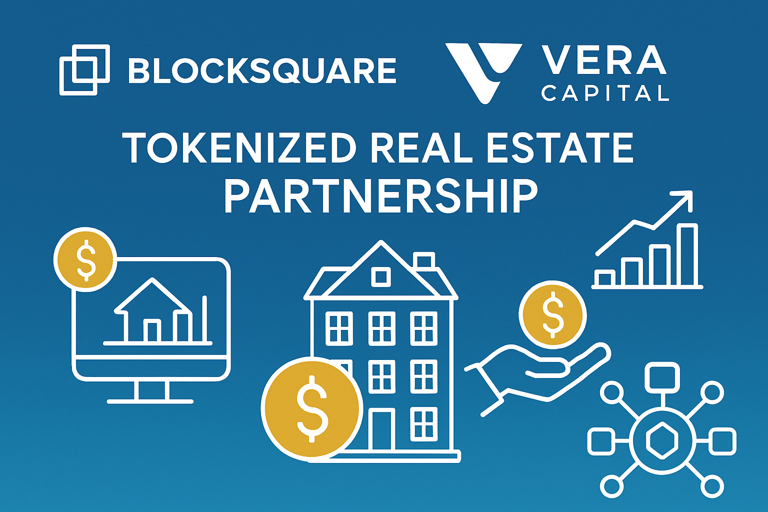 Blocksquare Vera Capital tokenized real estate partnership