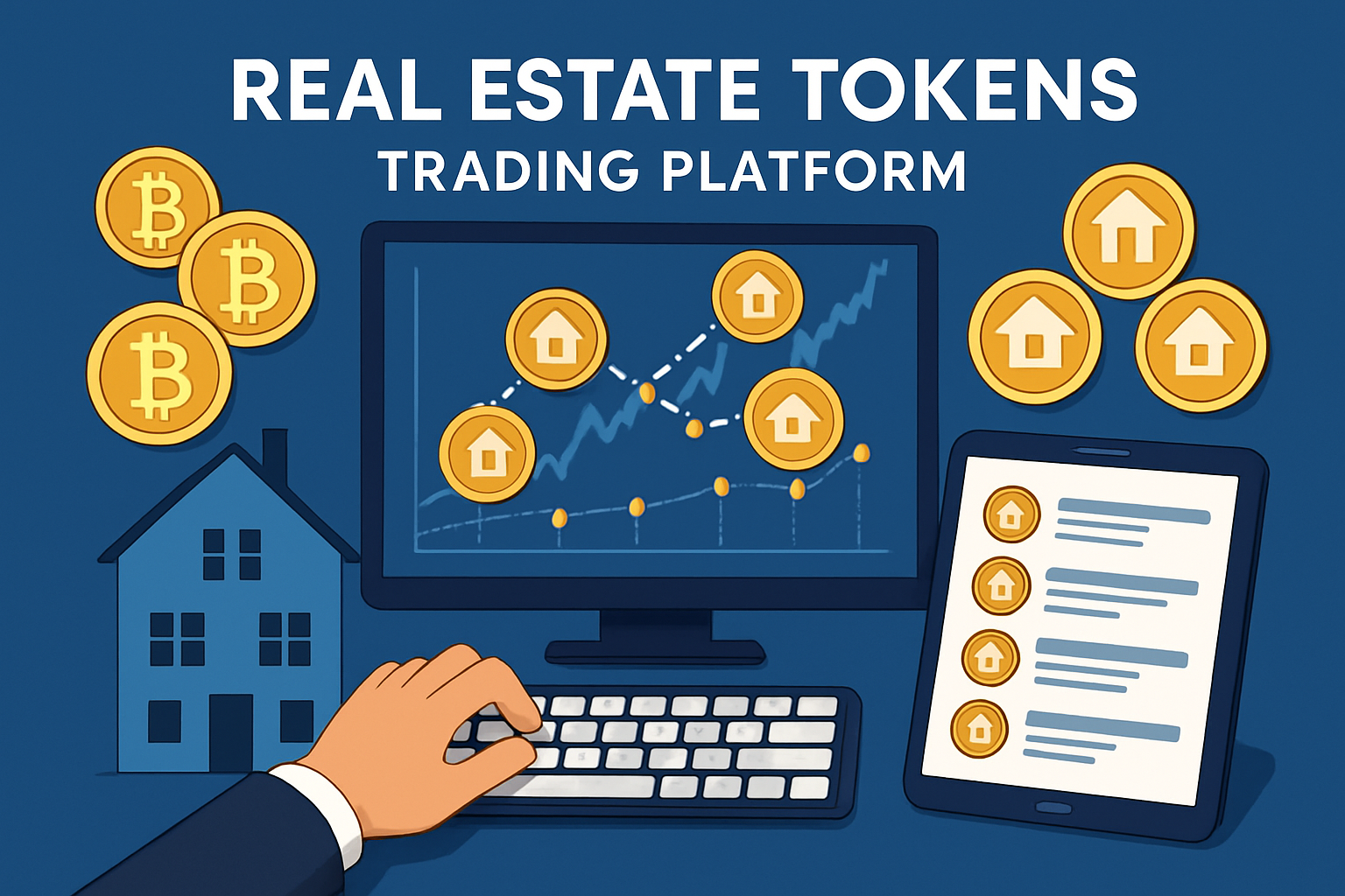 real estate tokens trading platform
