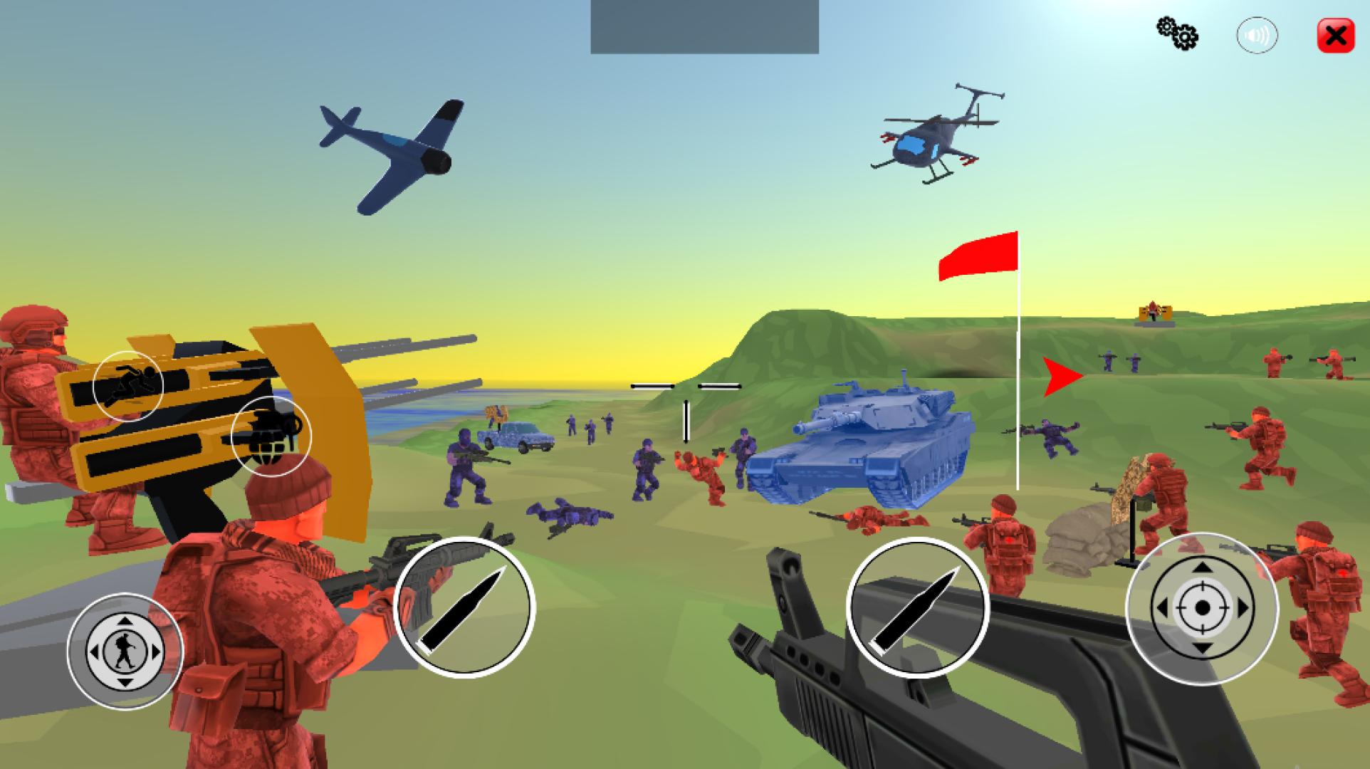 Mini Hero Clash Unipoly mobile game