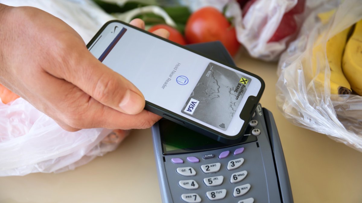 NFC contactless tap POS terminal