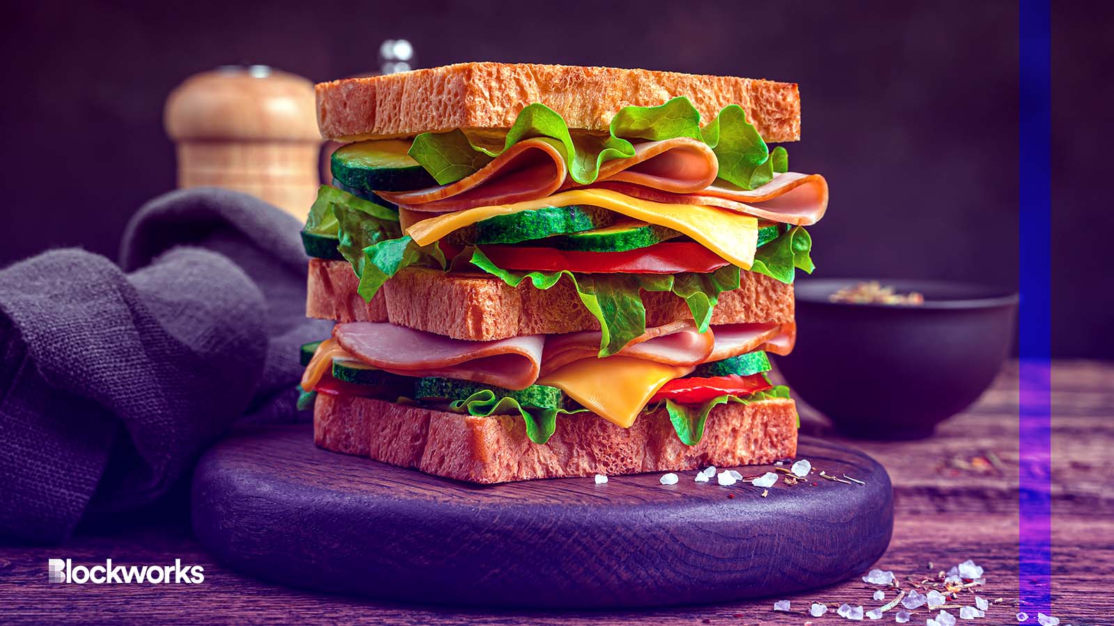 blockchain sandwich attack illustration