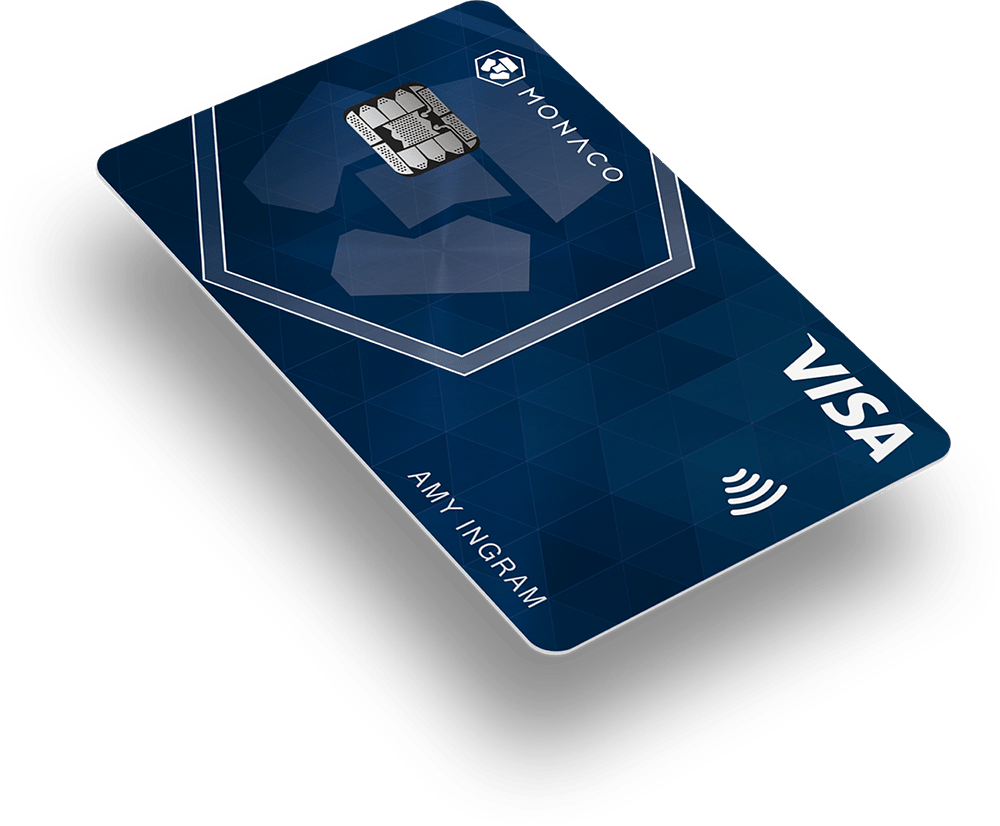 Crypto.com Midnight Blue card physical photo