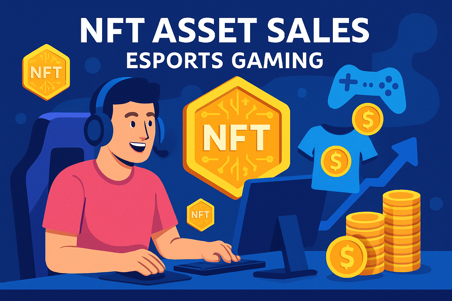 NFT asset sales esports gaming