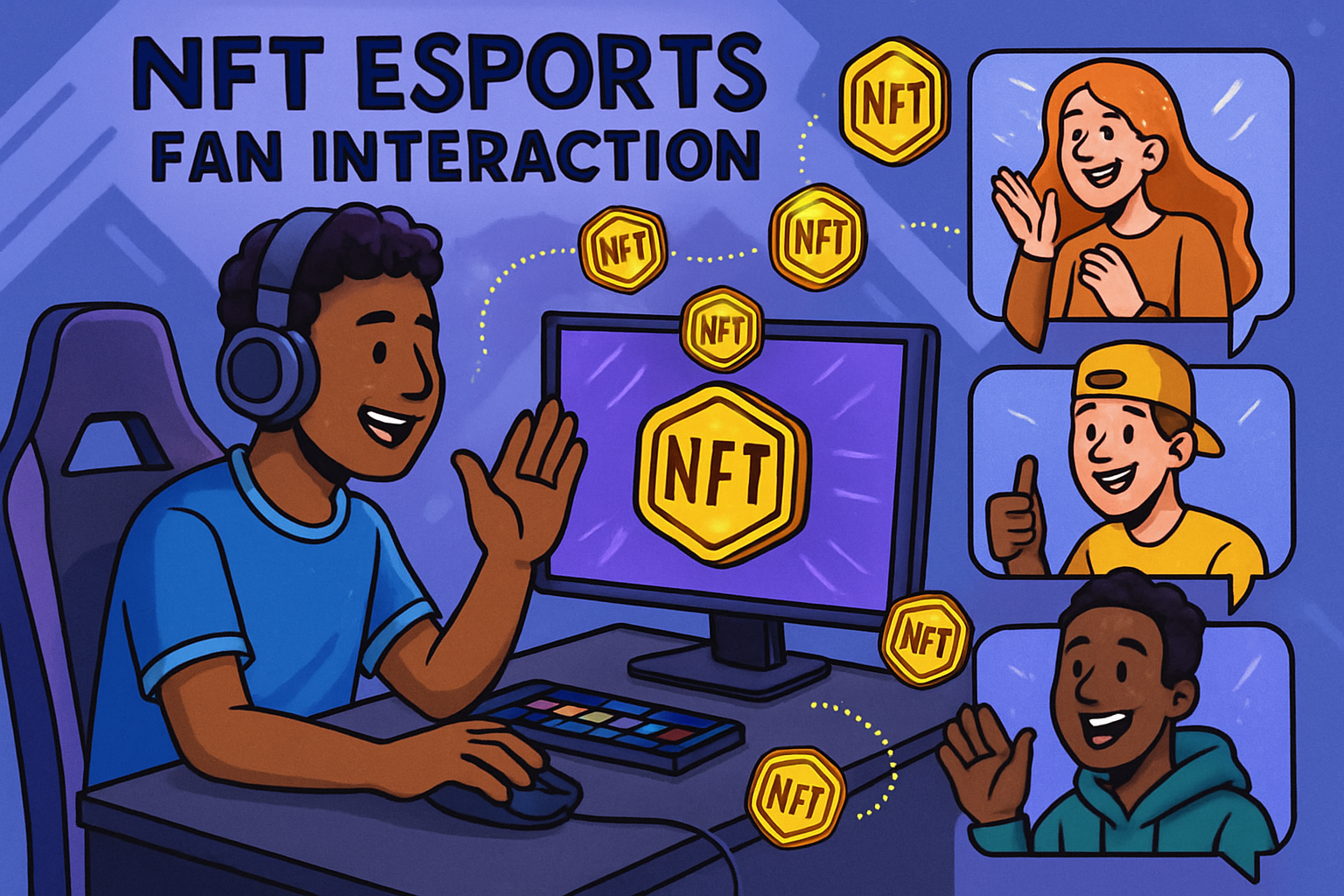 NFT esports fan interaction