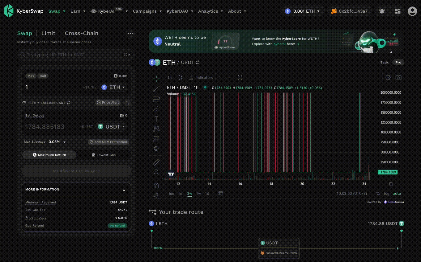 Infura MEV protection interface