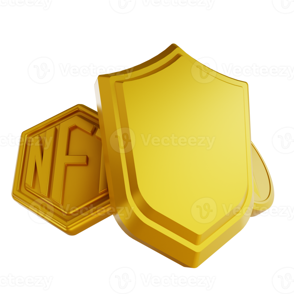 golden shield icon ethereum security