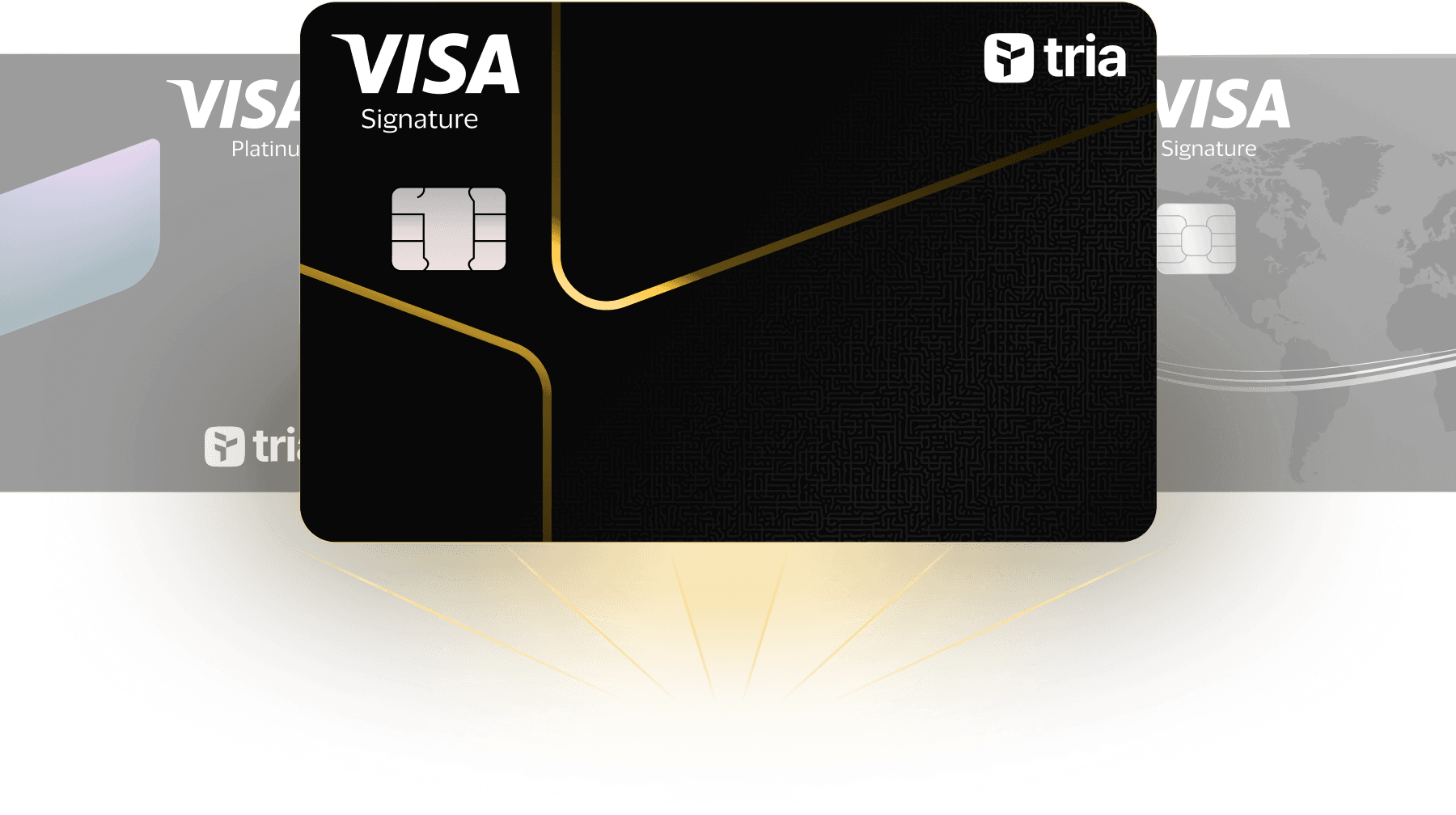 User trading crypto on Tria app