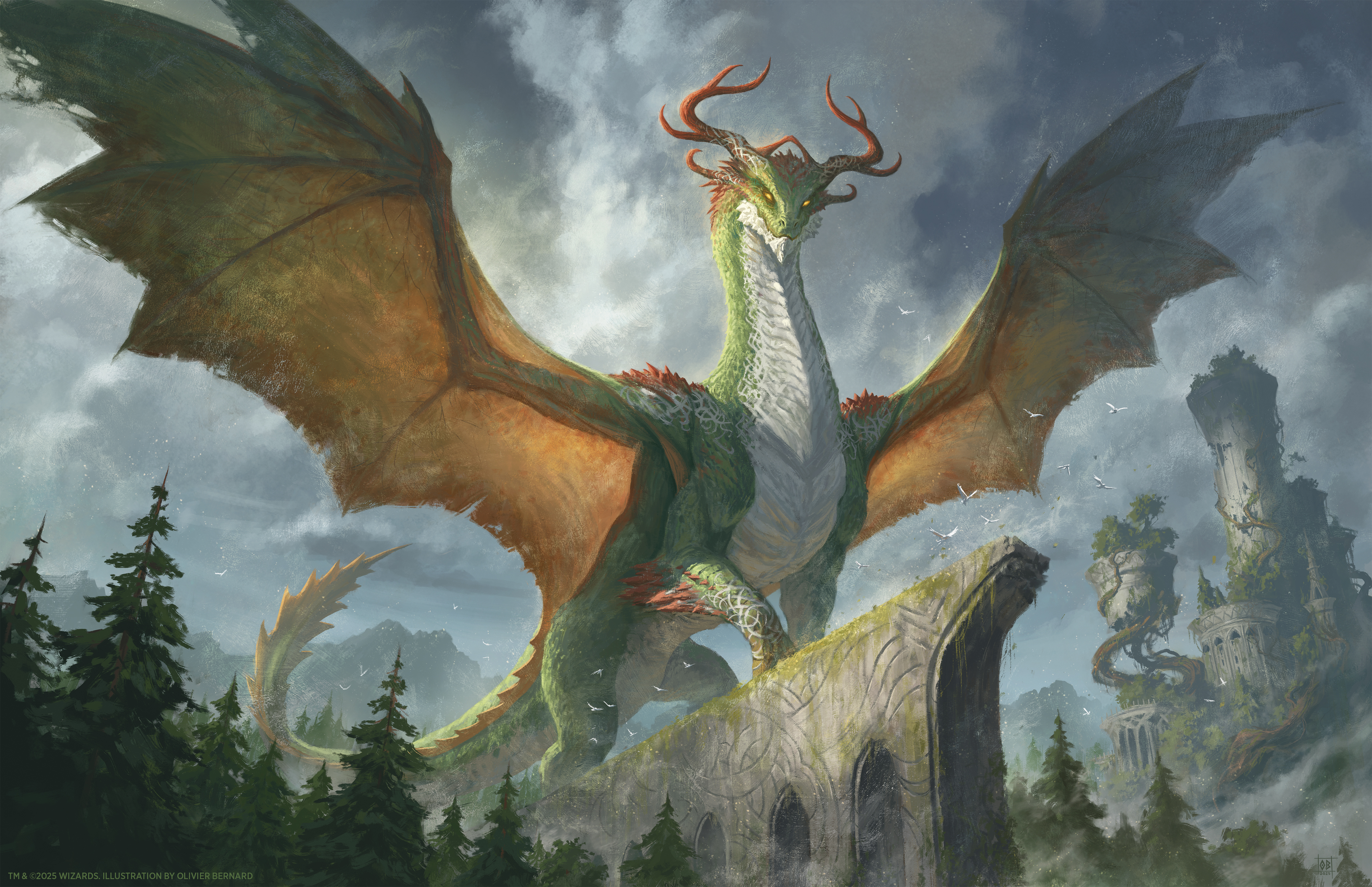 Forgotten B3 Realm fantasy RPG artwork