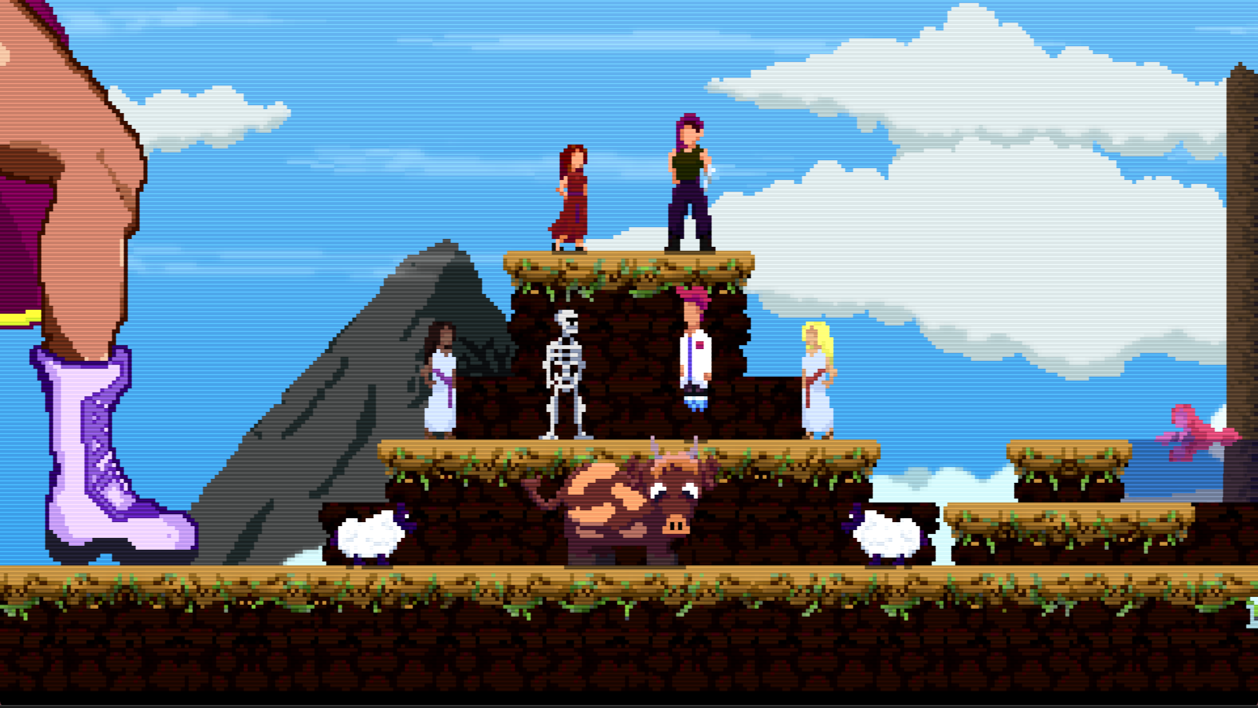 Quantum Hideout indie game art