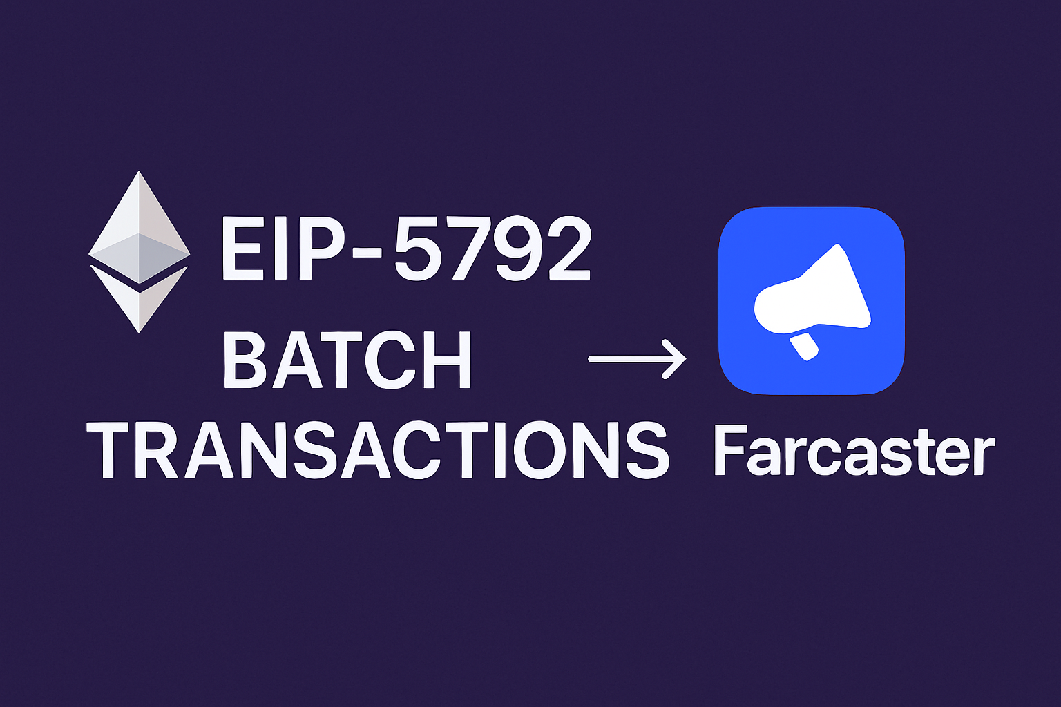 EIP-5792 batch transactions Farcaster