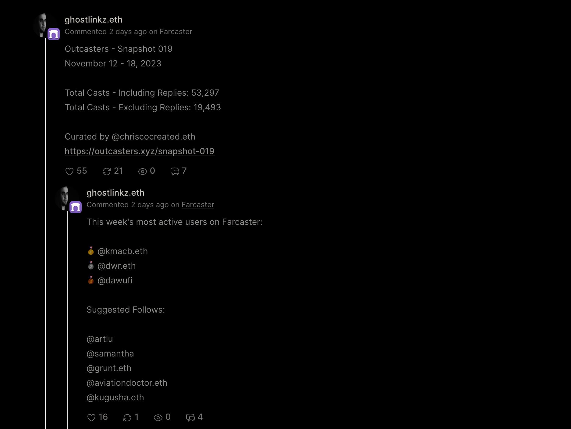 Farcaster identity Ethereum wallet authentication