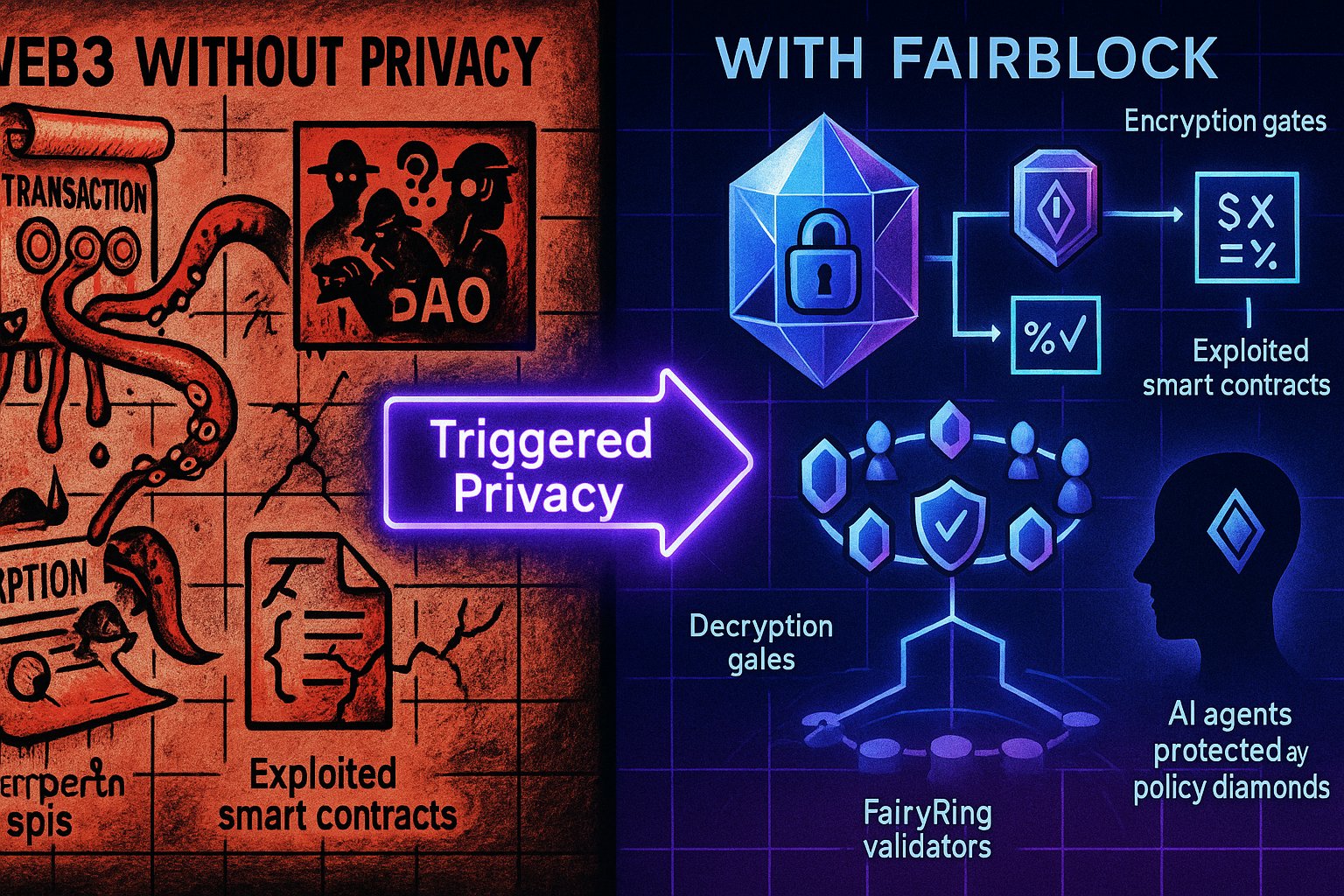 Fairblock programmable privacy DeFi