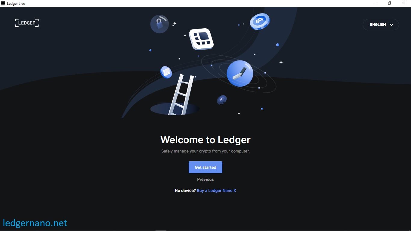 Ledger device Tron app installation