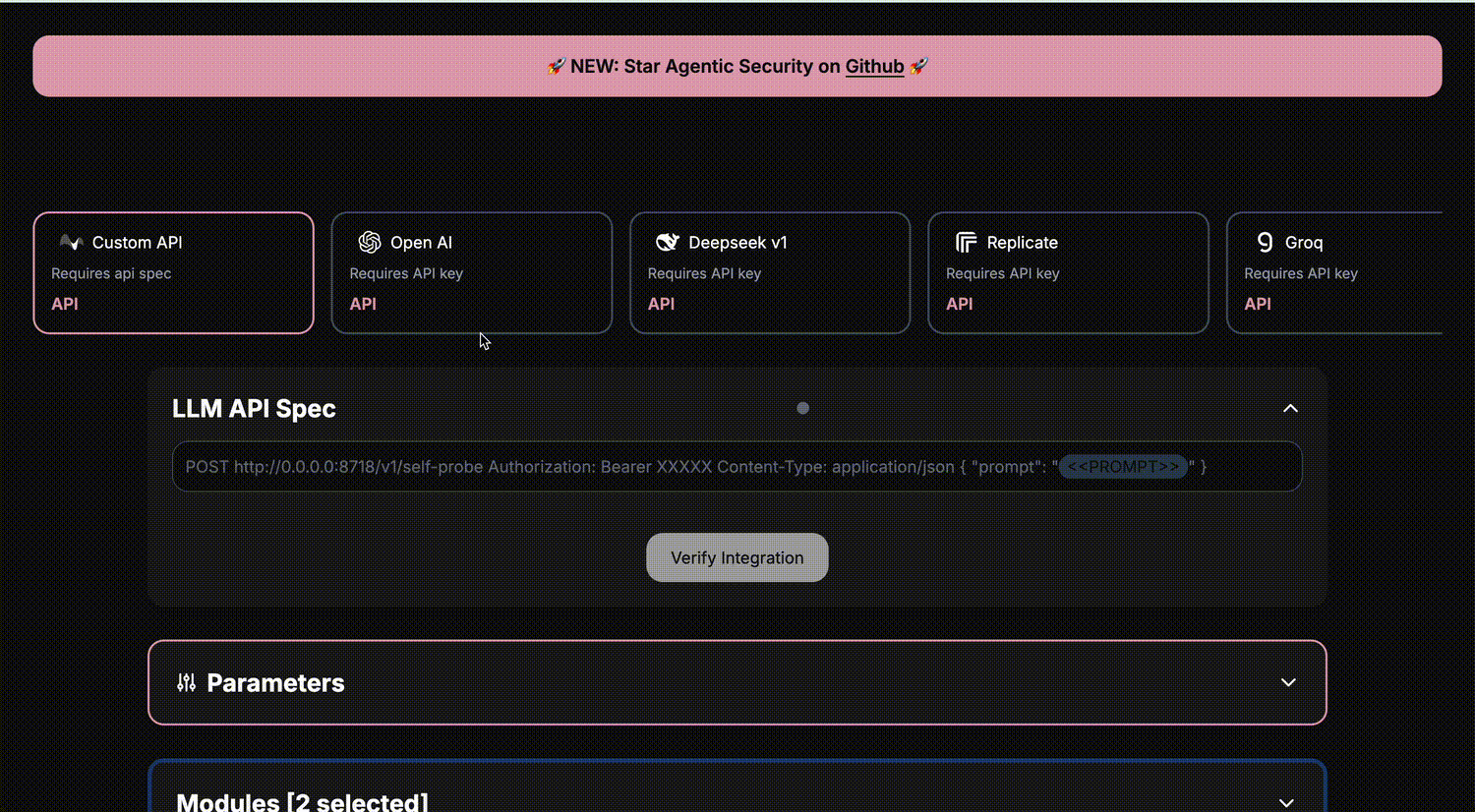 AI-powered blockchain vulnerability scanner interface