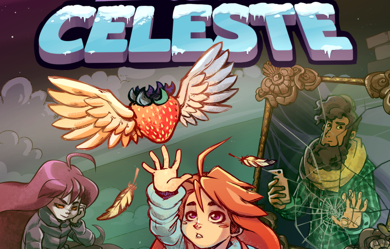 Celeste indie game platformer