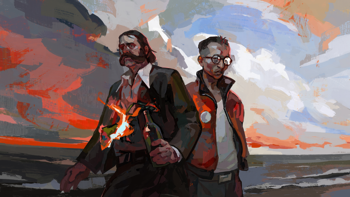 Disco Elysium game art
