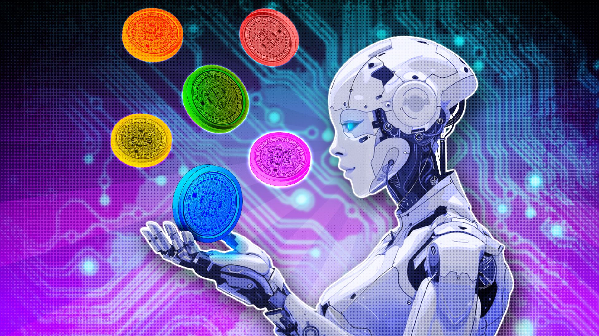 AI trading agent adapting to live crypto data