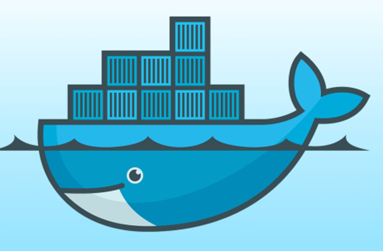 Docker container logo
